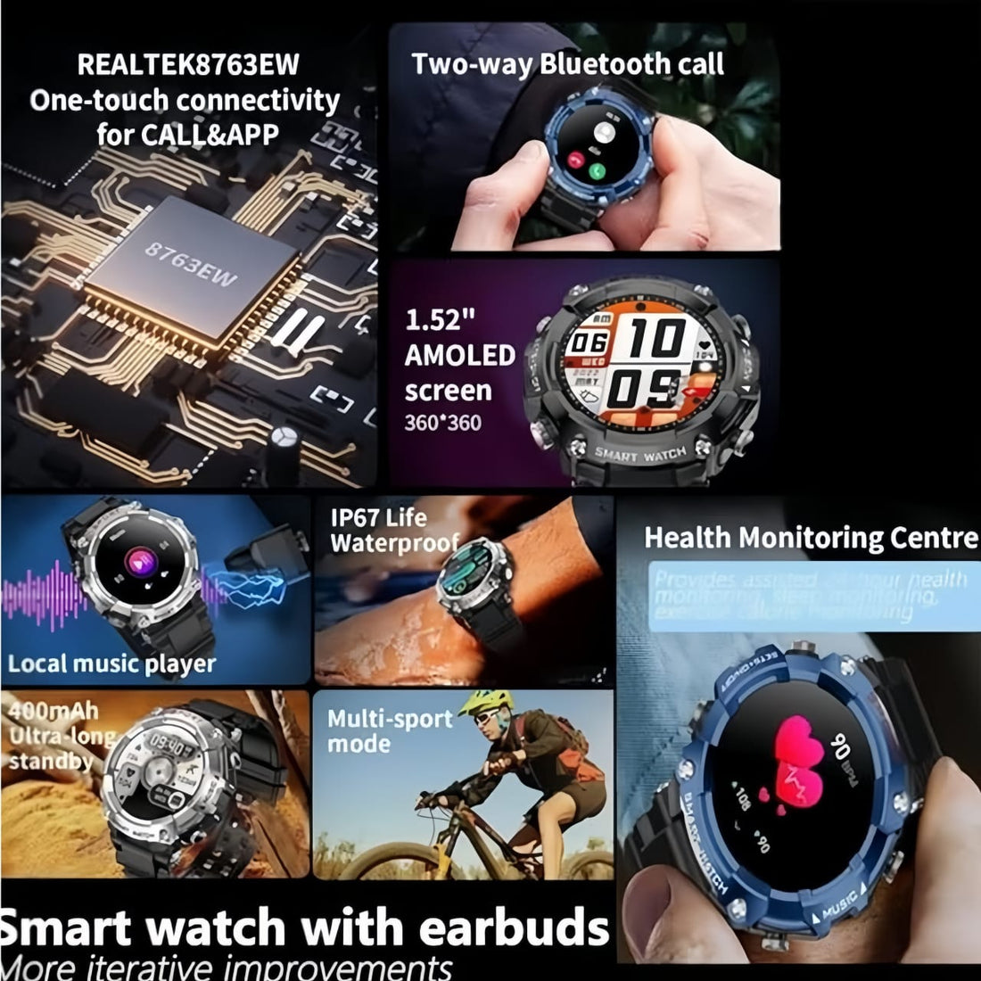 Haino Teko ST-3 Smart Watch