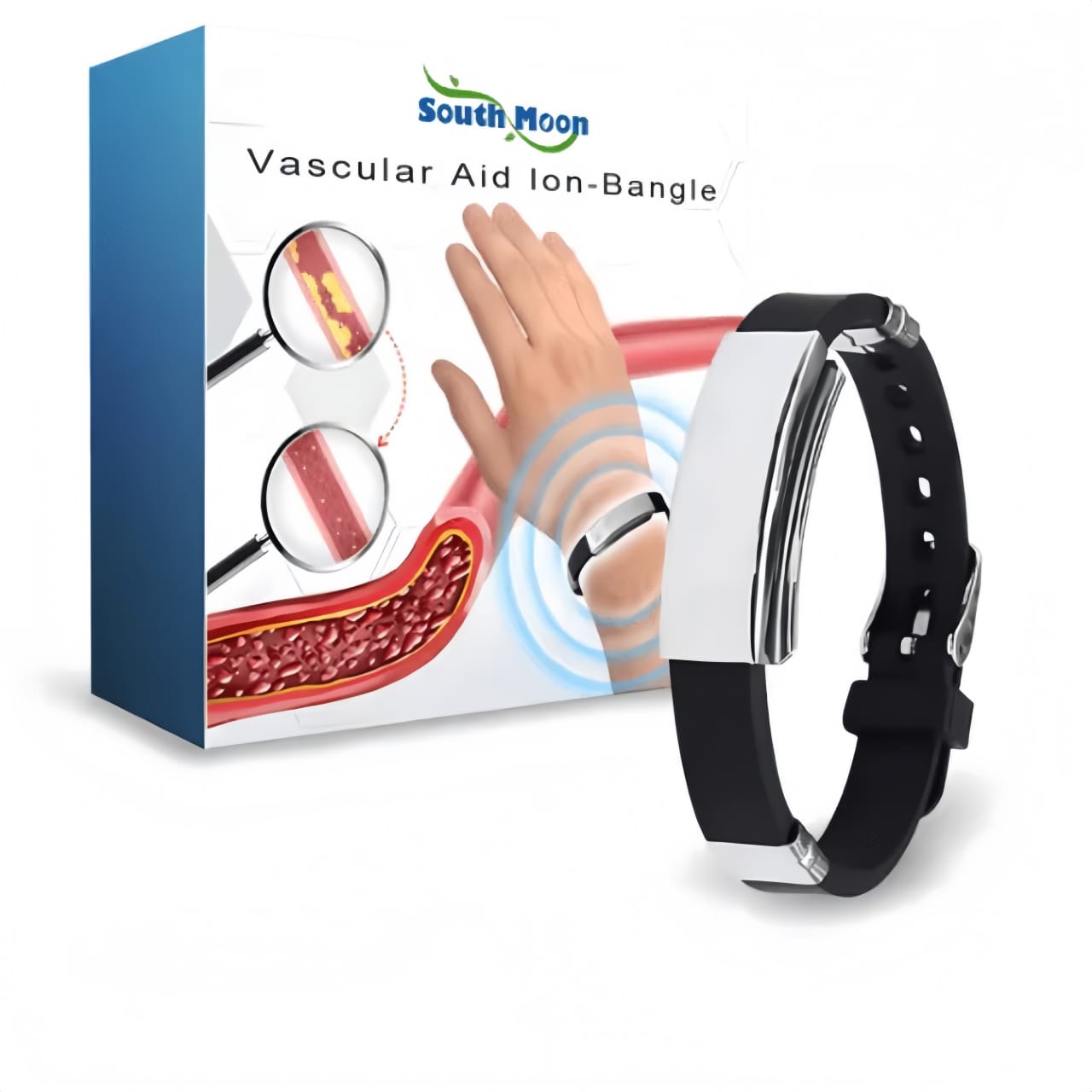 Vascular Care Ion Bracelet – Adjustable Titanium Wristband