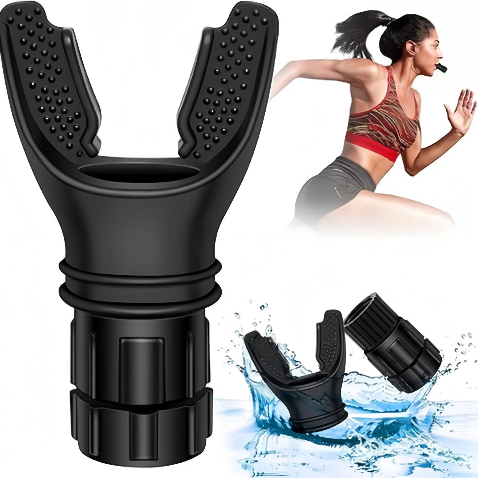 Breathing Trainer Device – Lung Exercise & Respiratory Fitness Mouthpiece